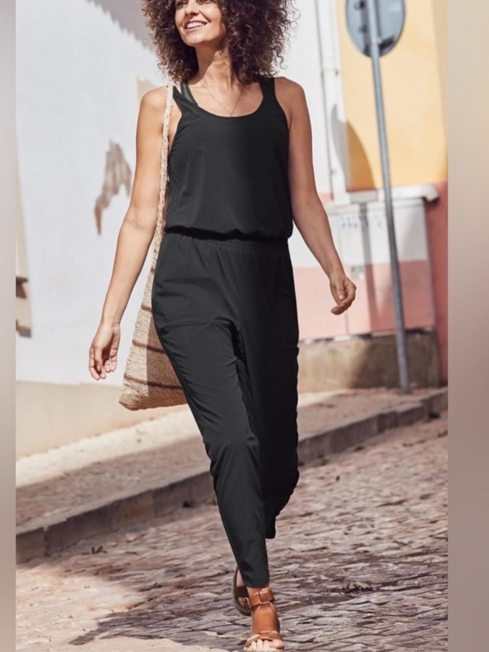 Athleta Roaming Jumpsuit Size 16